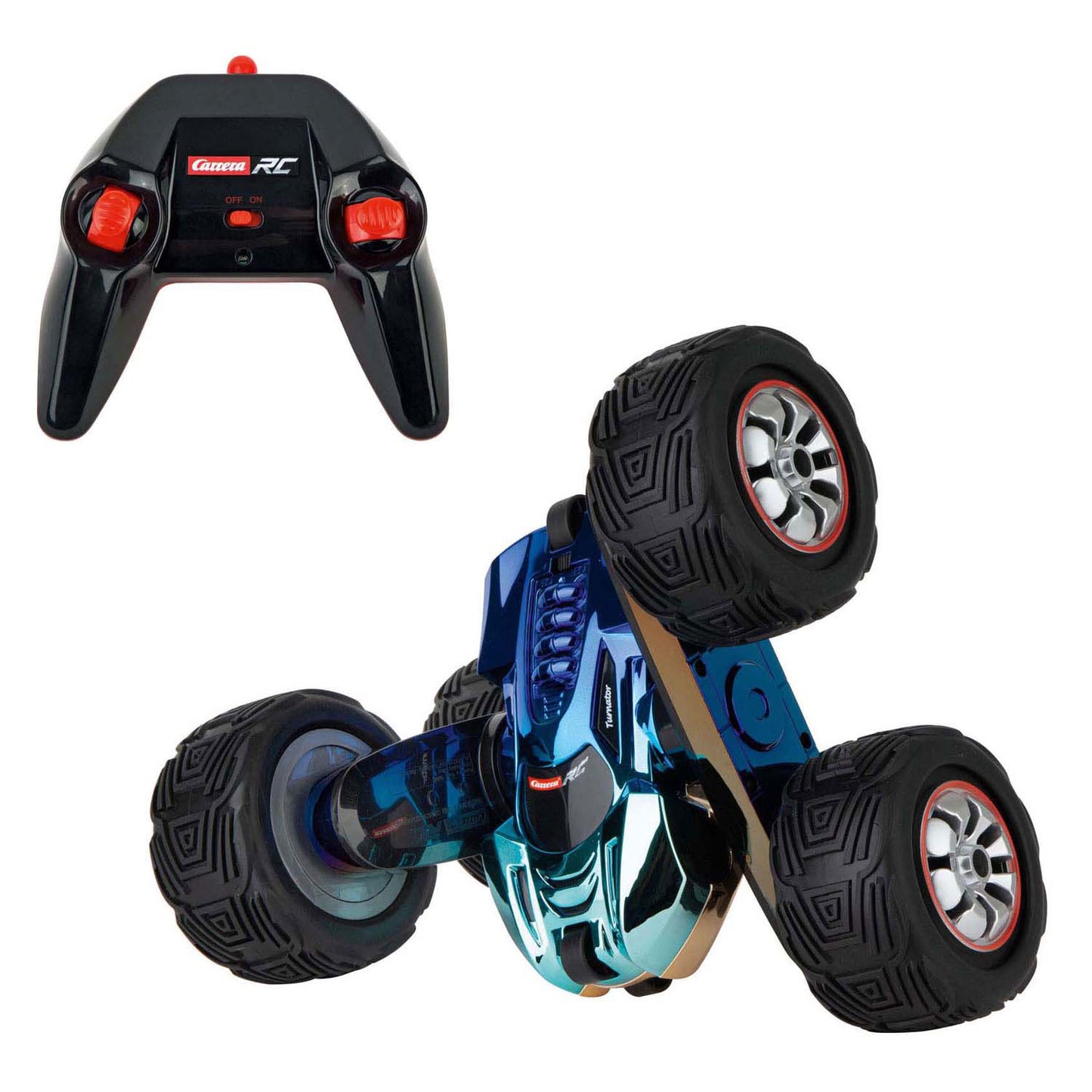 Carrera RC Controllable Auto Turnator Farbflip