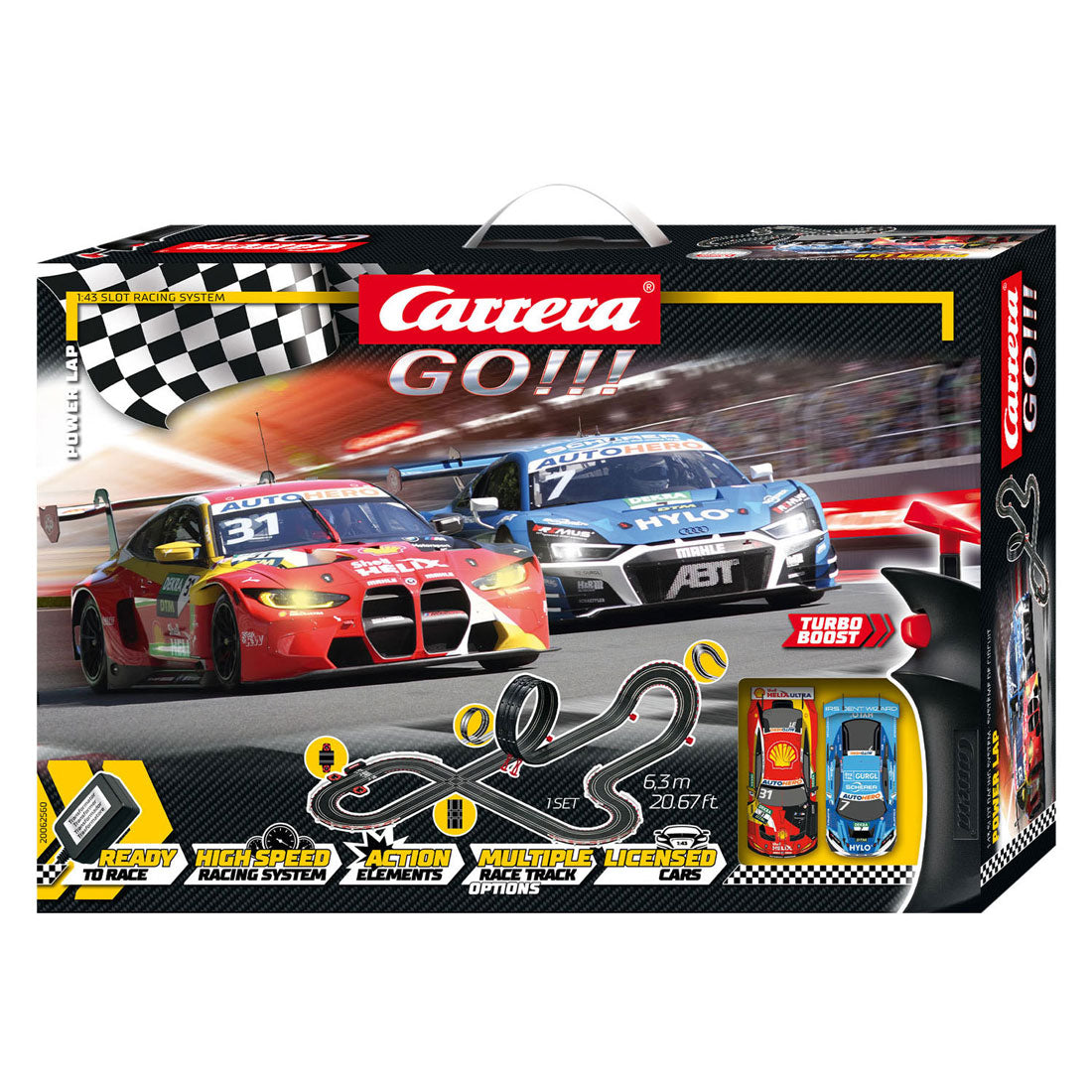 Carrera Go !!! RaceBaan - DTM Power Rap