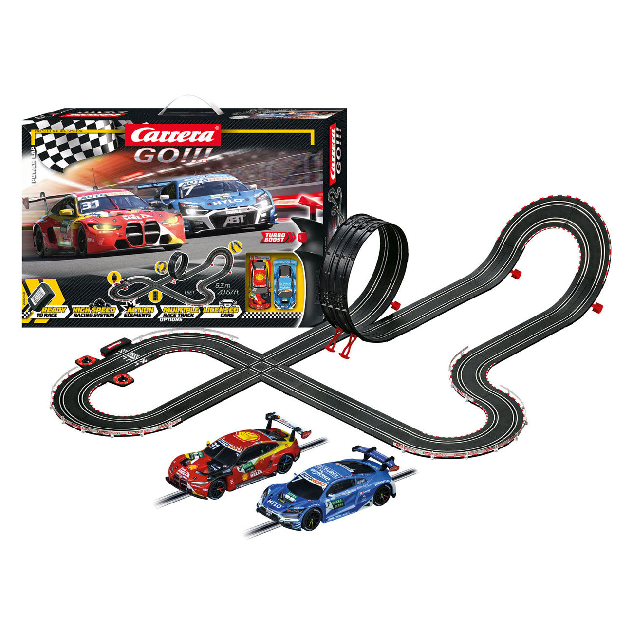 Carrera Go !!! RaceBaan - DTM Power Rap