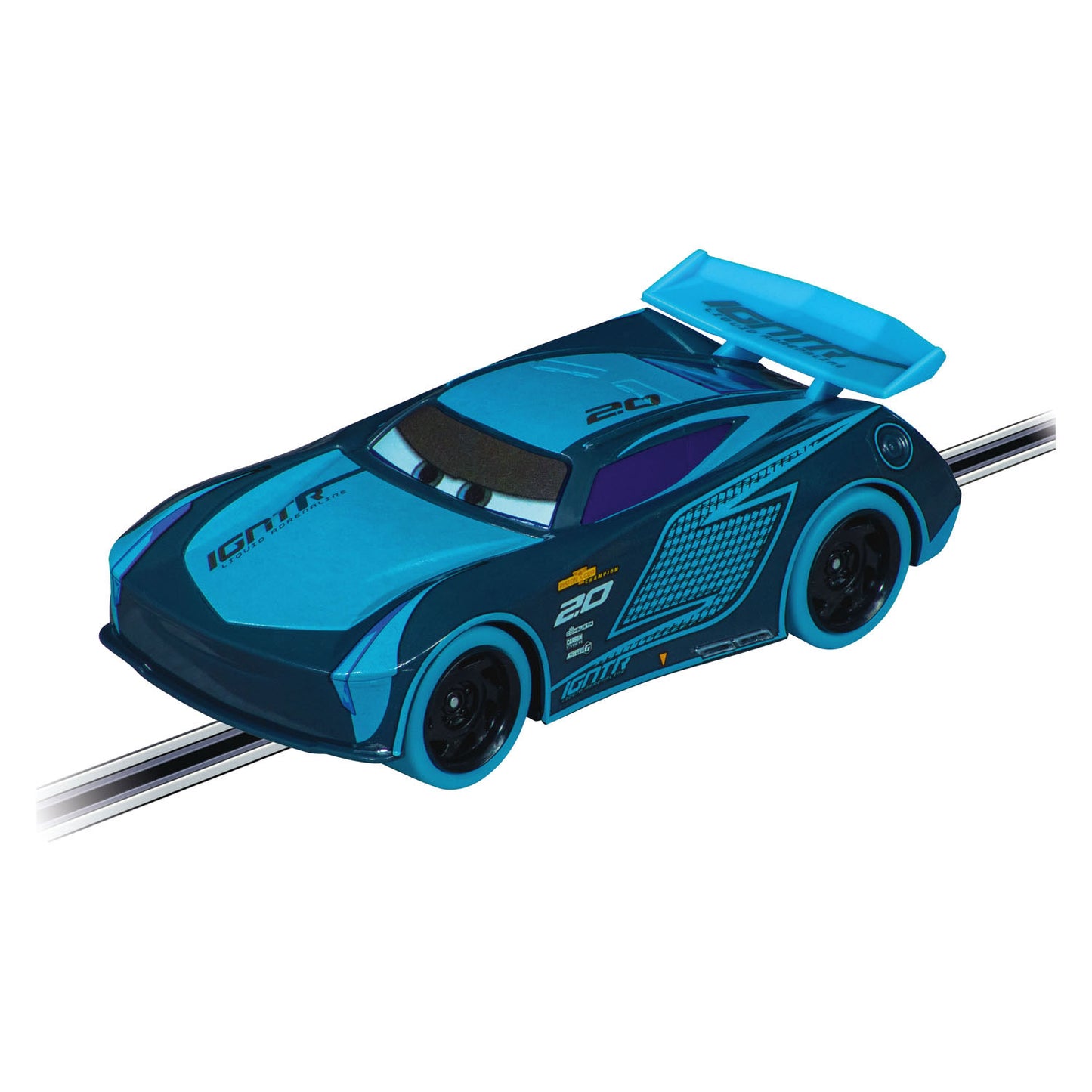 Carrera Go !!! Rennwagen - Jackson Storm Glow Racer