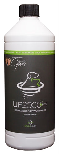Ecodor UF2000 4Pets Urride Schoper 1 in 5 Konzentrat