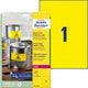 Wasserfeste Etiketten Avery Zweckform 20 Stück weiß