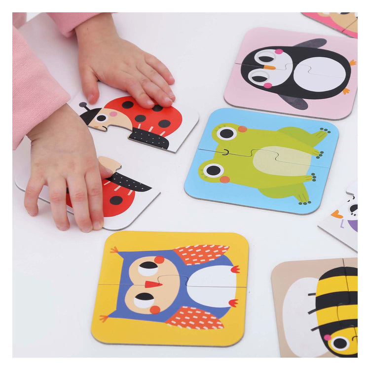 Banana Panda - auf --go -Puzzle -Halb -Tiere - 16st.