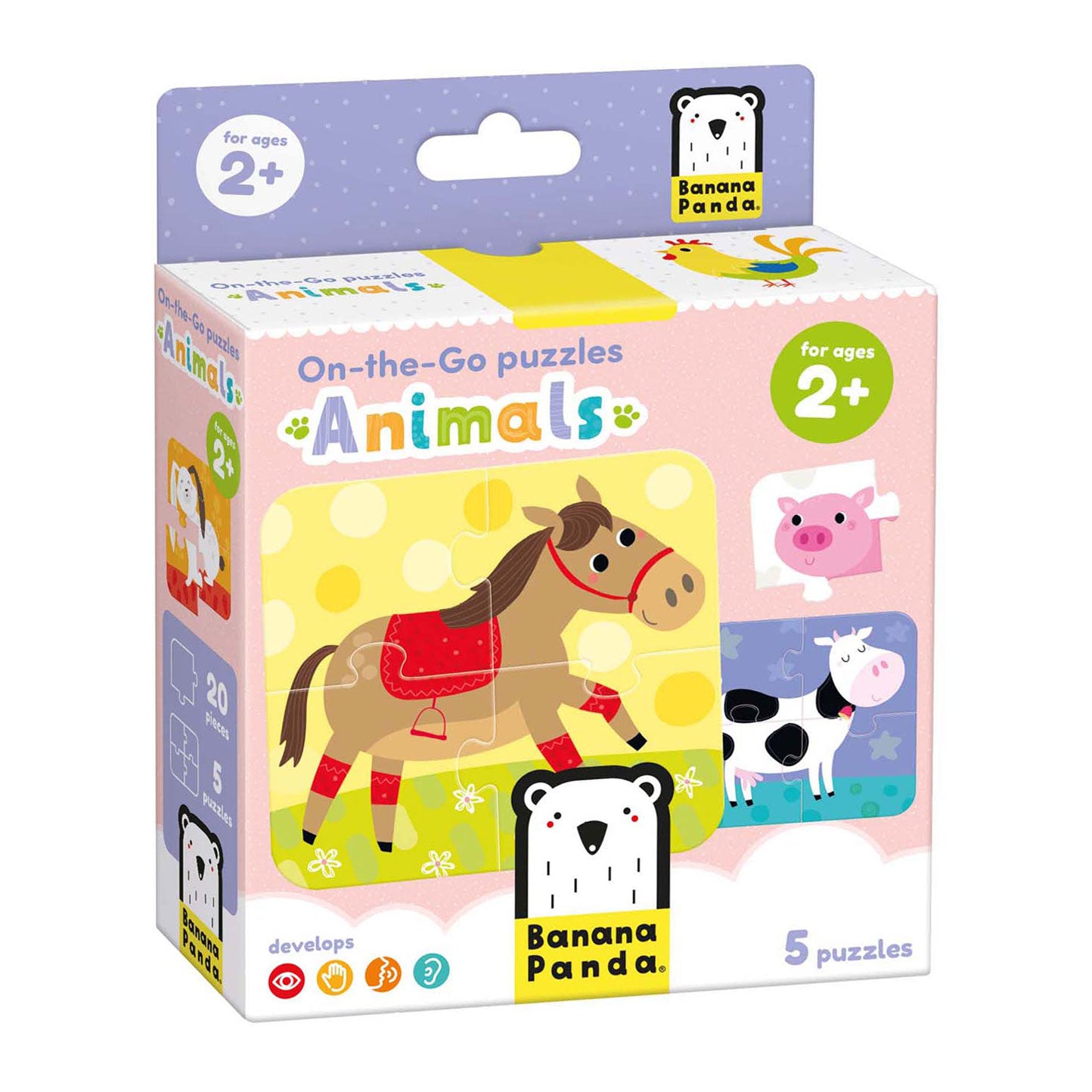 Banana Panda - auf --go -Puzzle -Tiere - 16st.