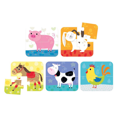 Banana Panda - auf --go -Puzzle -Tiere - 16st.