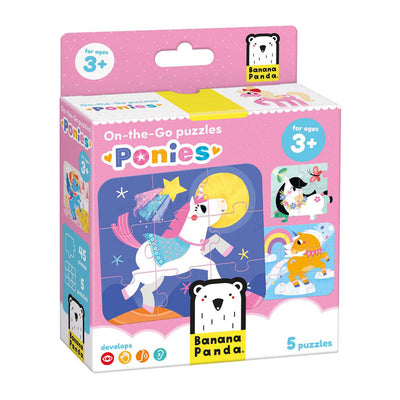 Banana Panda - auf --go -Puzzle -Ponys - 16st.