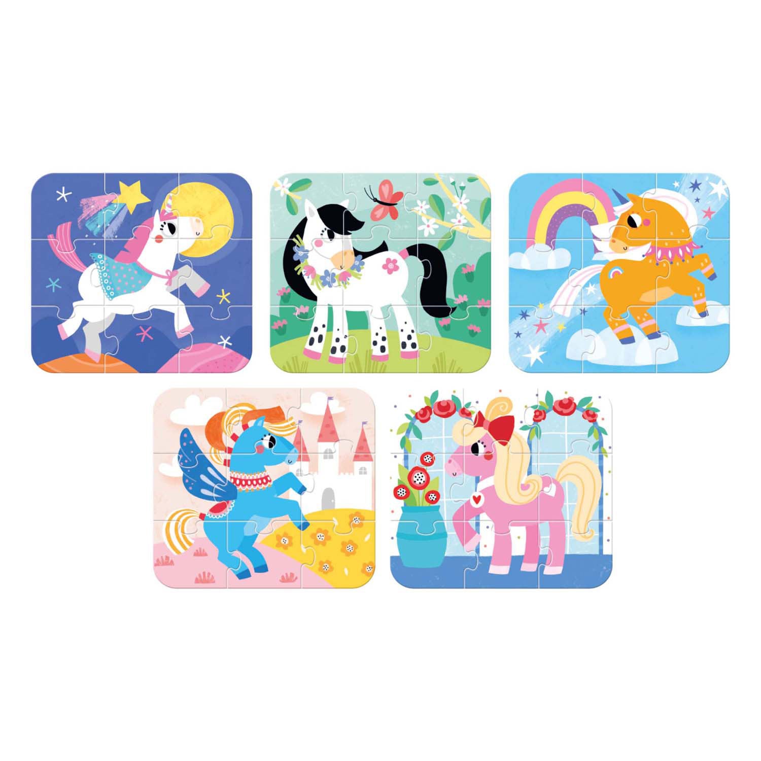 Banana Panda - auf --go -Puzzle -Ponys - 16st.