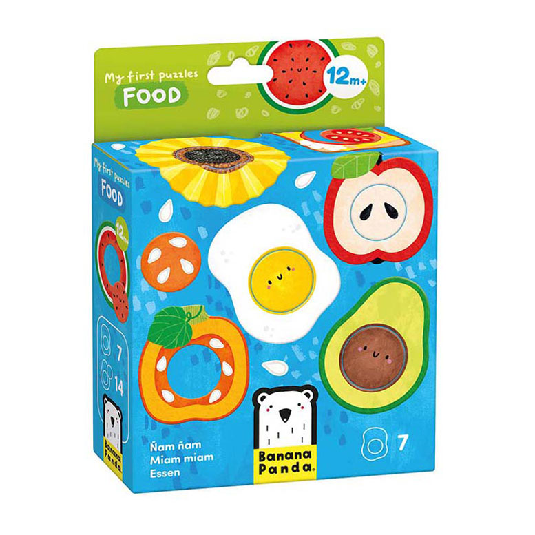 Bananenpanda - Essen Sie mein erstes Puzzle