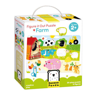 Banana Panda - Finden Sie es aus Puzzle Farm - 20st.