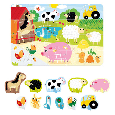 Banana Panda - Finden Sie es aus Puzzle Farm - 20st.