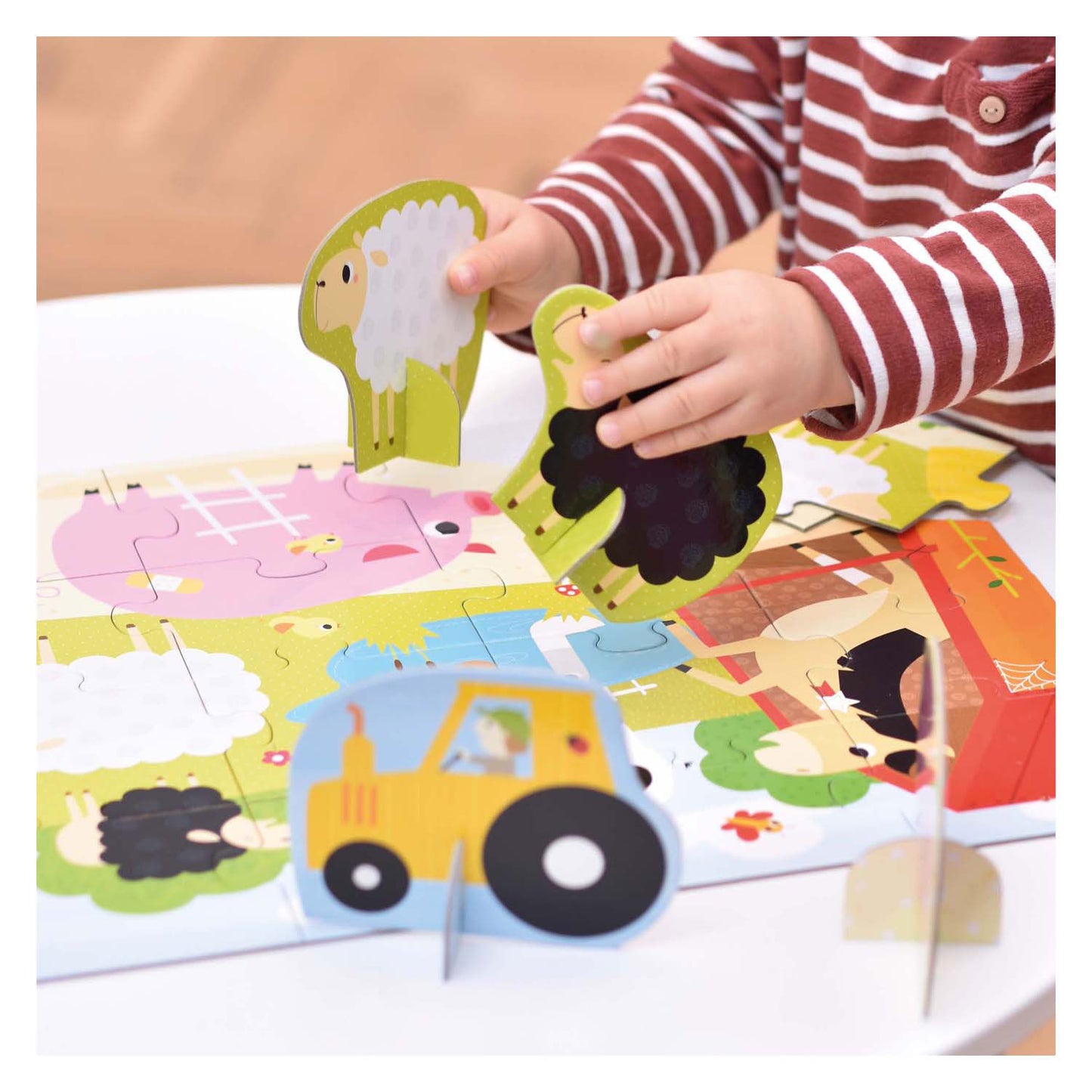 Banana Panda - Finden Sie es aus Puzzle Farm - 20st.
