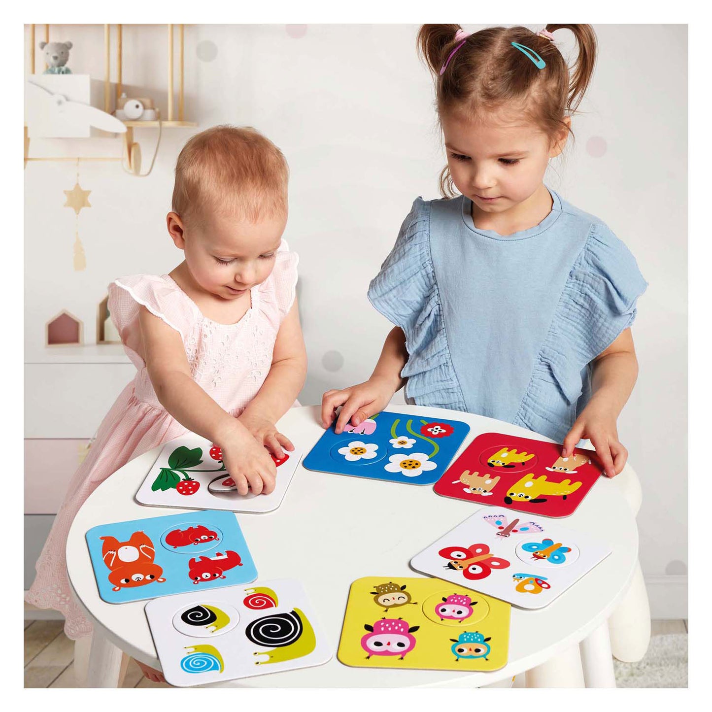 Banana Panda - Hohe Kontrast Puzzle Finden Sie dasselbe - 8dlg.