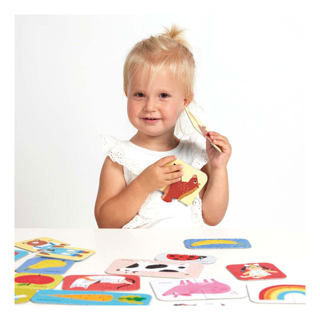 Banana Panda - Puzzle Paare Erste Wörter - 18dlg.