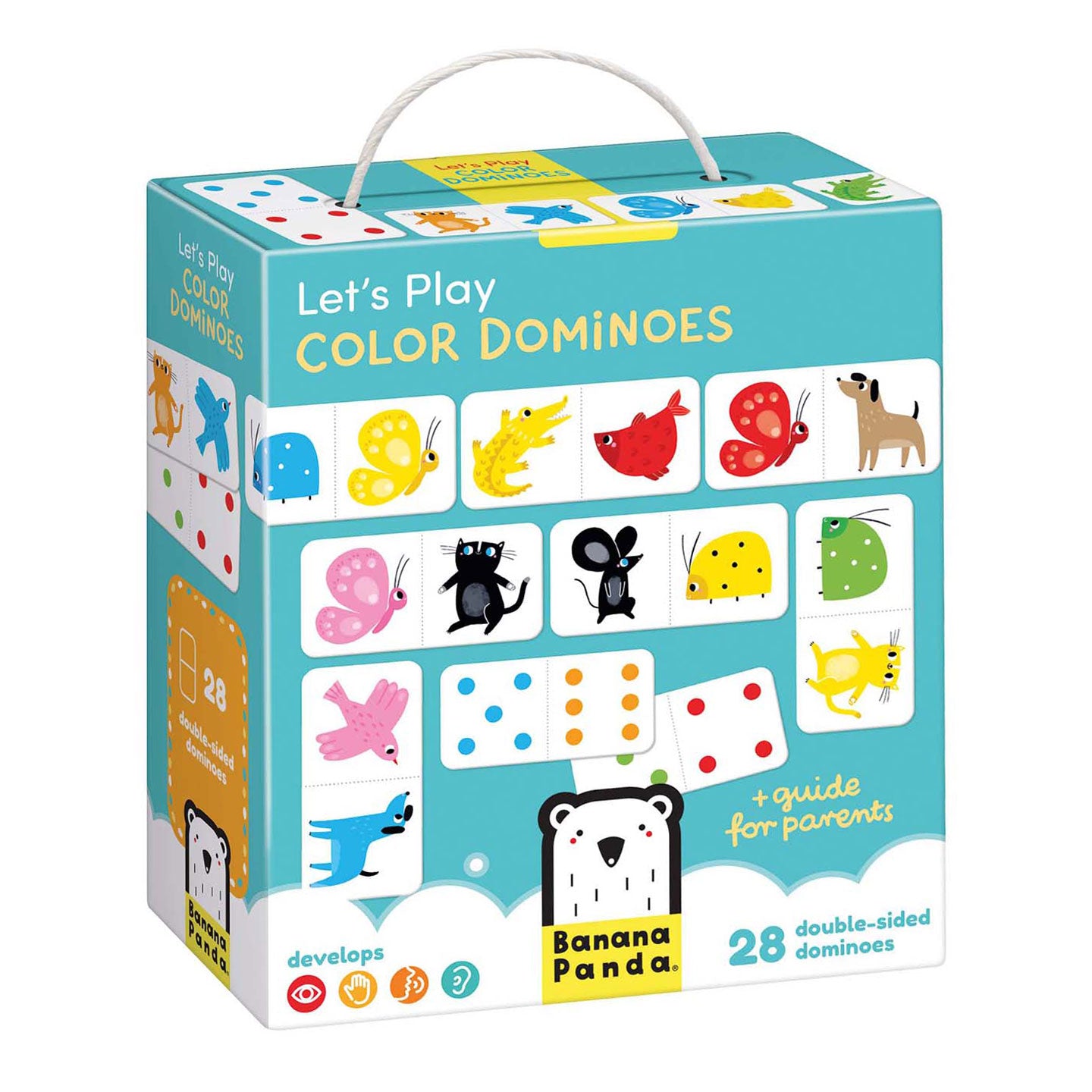 Banana Panda - Lass uns Domino -Farben spielen
