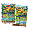 Banana Panda - Such- und Uhr Puzzle Dinosaurier - 60st.