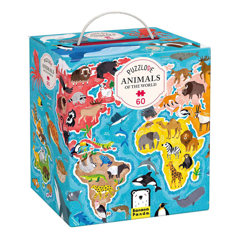 Banana Panda - Puzzlove -Tiere auf der ganzen Welt - 60..