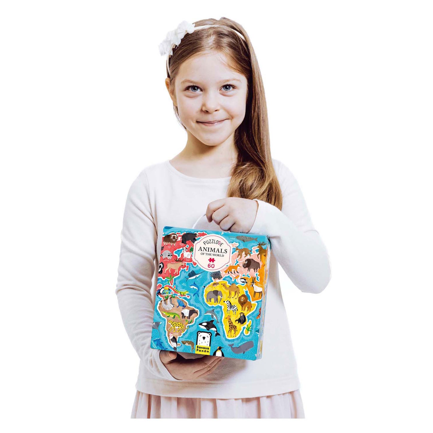 Banana Panda - Puzzlove -Tiere auf der ganzen Welt - 60..