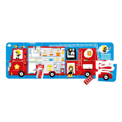 Banana Panda - Machen Sie den Puzzle -Matching Fire Truck - 23.