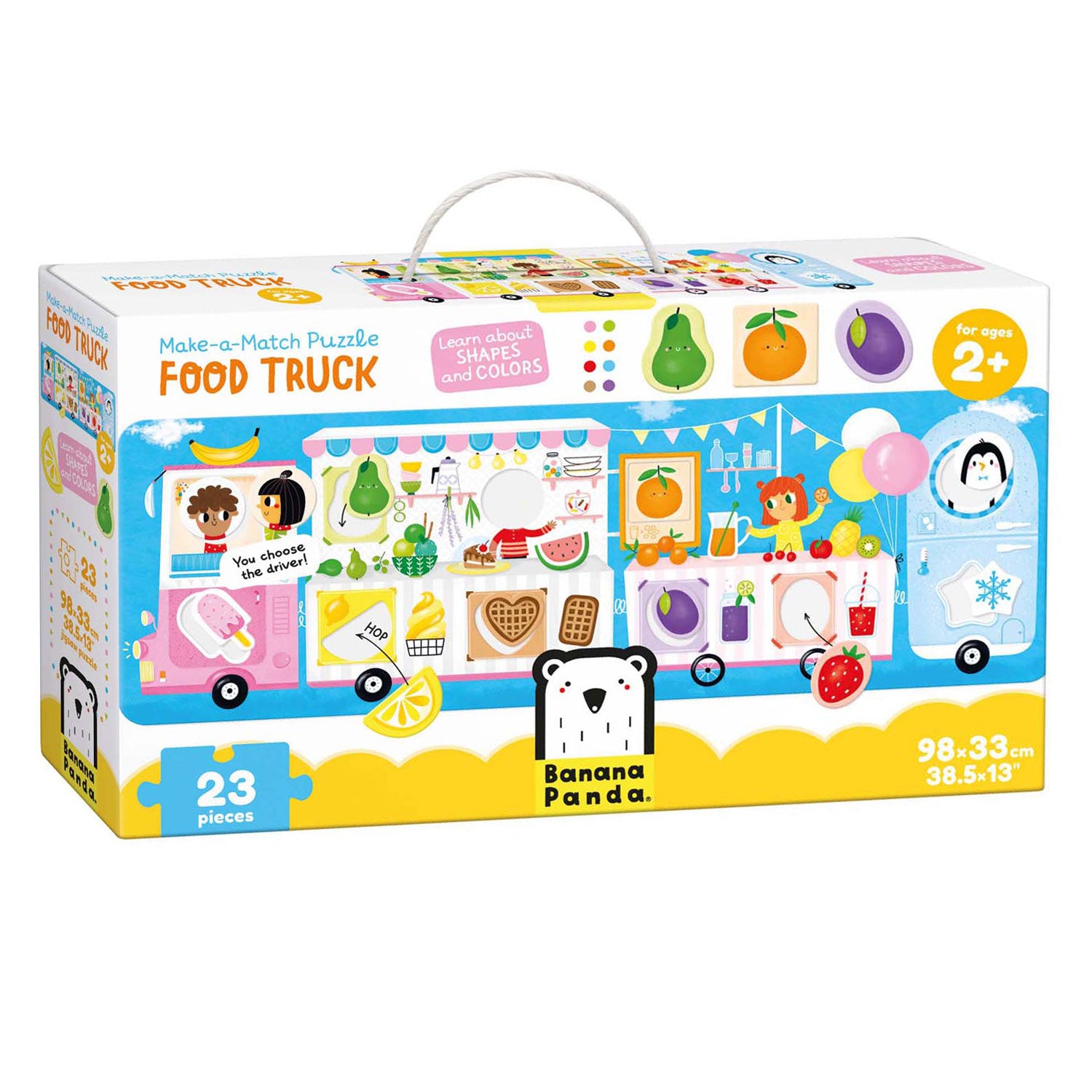 Banana Panda - Machen Sie das Puzzle geeignet - 23.