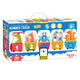 Banana Panda - Machen Sie das Puzzle angemessener Zahlenzug - 30st.