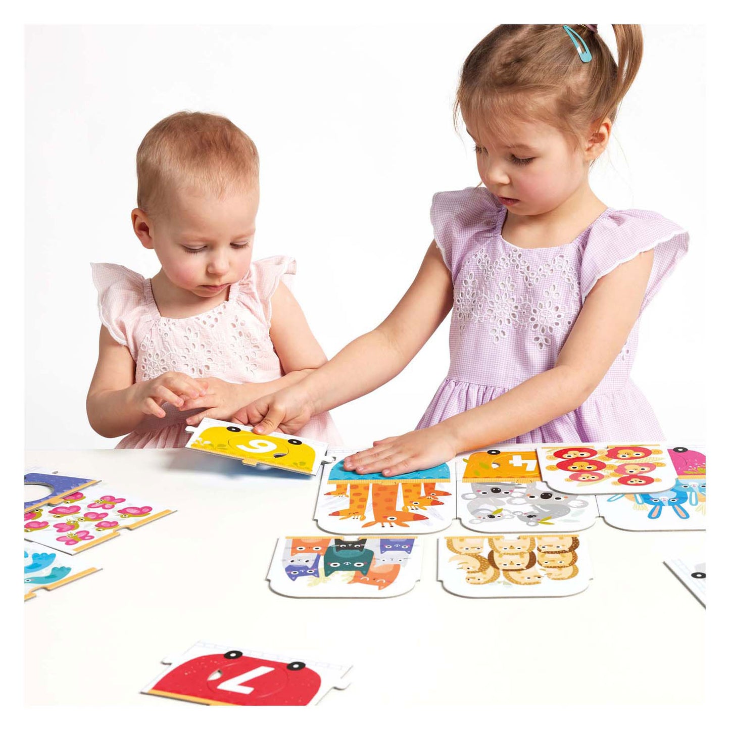 Banana Panda - Machen Sie das Puzzle angemessener Zahlenzug - 30st.