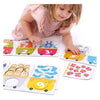 Banana Panda - Machen Sie das Puzzle angemessener Zahlenzug - 30st.