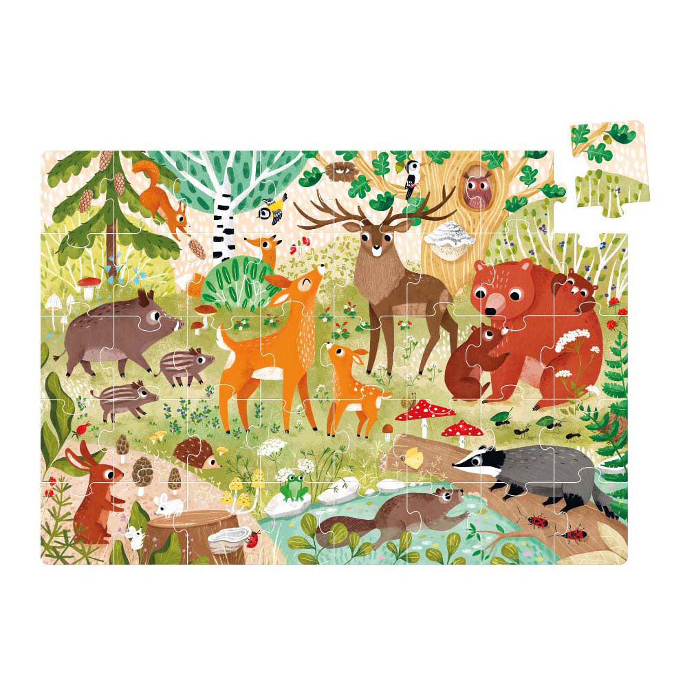 Banana Panda - Wild Jumbo Puzzle Forest -Tiere - 40..