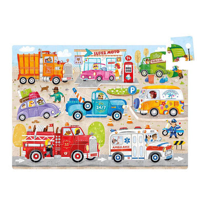 Banana Panda - Moto Jumbo Puzzle Cars - 40..