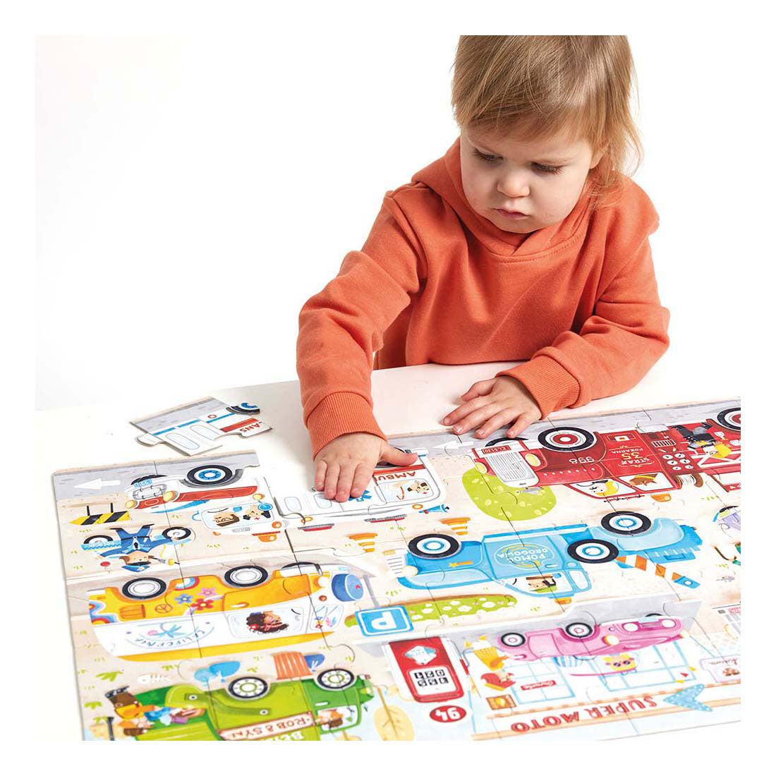 Banana Panda - Moto Jumbo Puzzle Cars - 40..