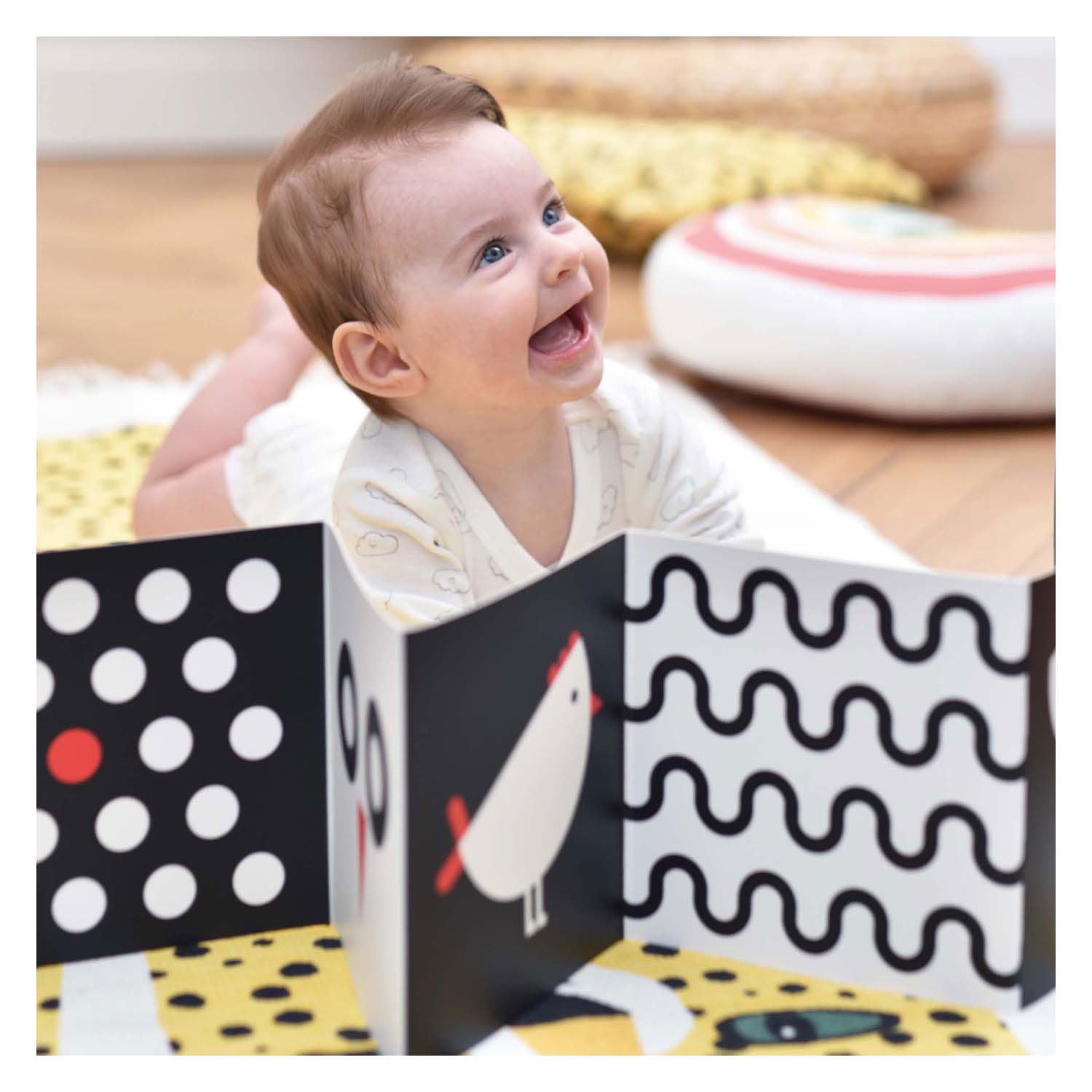 Bananenpanda – kontrastreiches Babyset