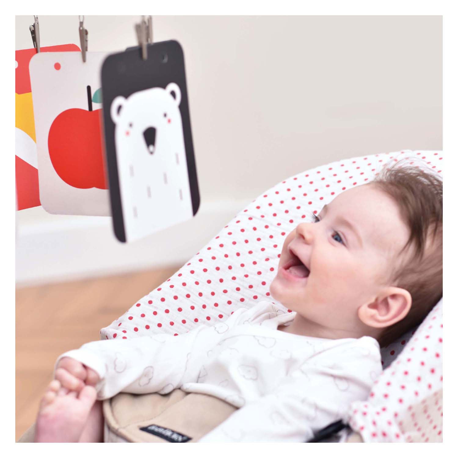 Bananenpanda – kontrastreiches Babyset