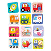 Banana Panda - Große Memory Game -Fahrzeuge - 24st.