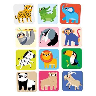 Banana Panda - Large Memory Game Wildtiere - 24st.