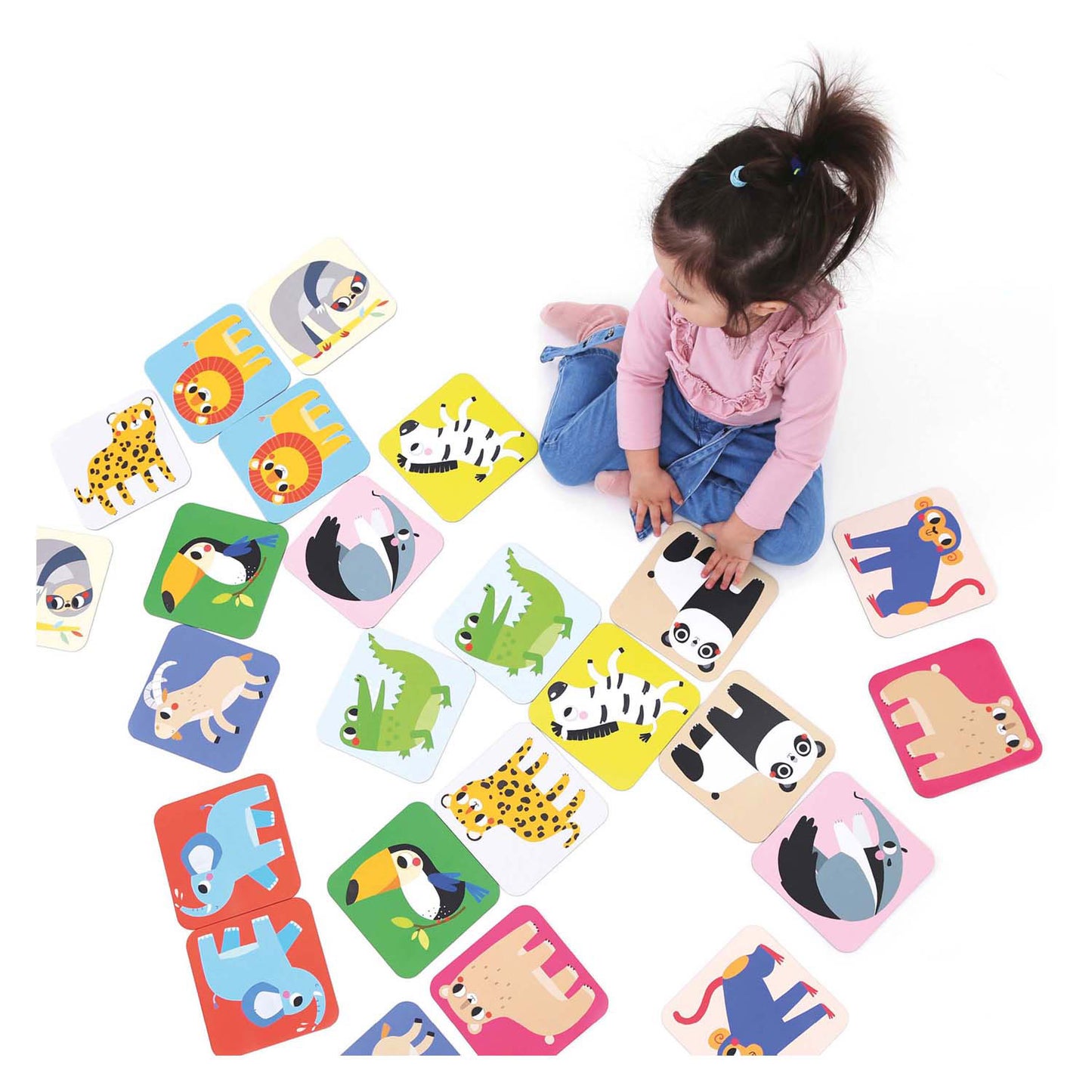 Banana Panda - Large Memory Game Wildtiere - 24st.