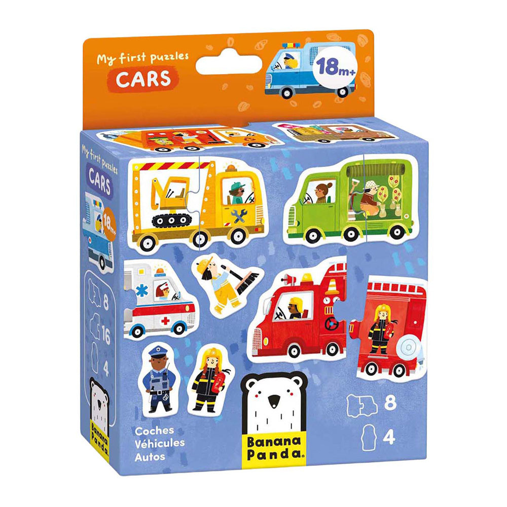 Bananenpanda – mein erstes Puzzle – Autos