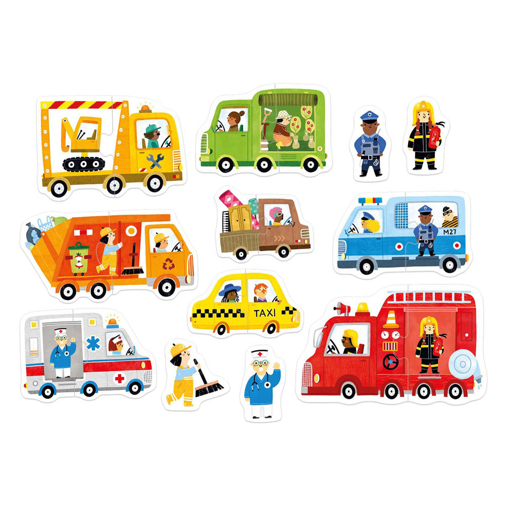Bananenpanda – mein erstes Puzzle – Autos