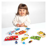 Bananenpanda – mein erstes Puzzle – Autos - afbeelding 3