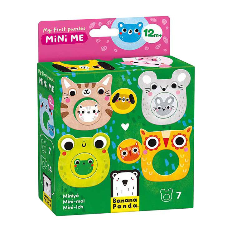 Bananenpanda – meine ersten Puzzles – Mini-Me-Tiere mit Babys