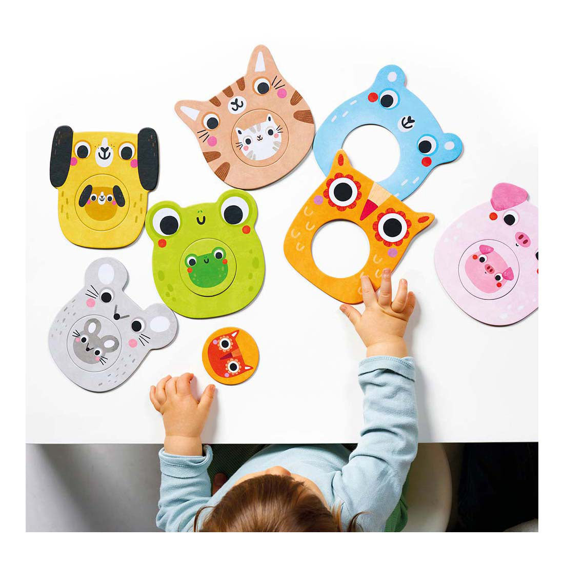 Bananenpanda – meine ersten Puzzles – Mini-Me-Tiere mit Babys