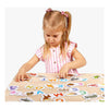 Bananenpanda - Puzzle-Buchstaben - 26 Teile.