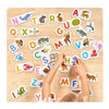 Bananenpanda - Puzzle-Buchstaben - 26 Teile.
