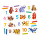 Bananenpanda - Zahlenpuzzle - 20 Teile.