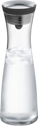 WMF Basic - Wasserkaraffe - 1,0l - Schwarz - tropffrei - passend für Kühlschranktür