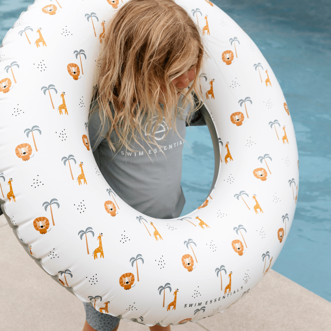 Dschungel | mehrfarbiger Schwimmband Ø 90 cm