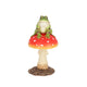 Esschert Design Fliegenpilz mit Frosch