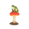 Esschert Design Fliegenpilz mit Frosch