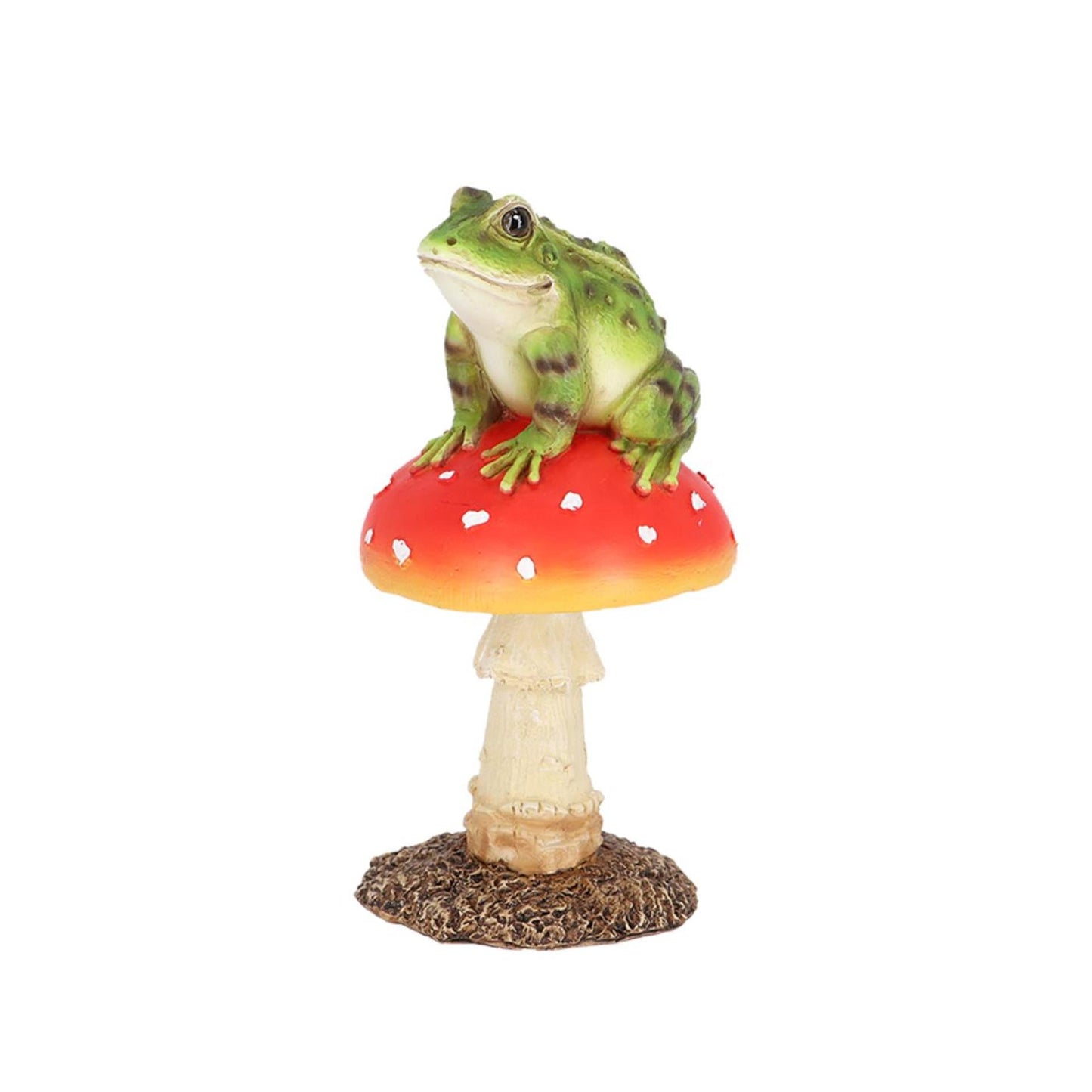 Esschert Design Fliegenpilz mit Frosch