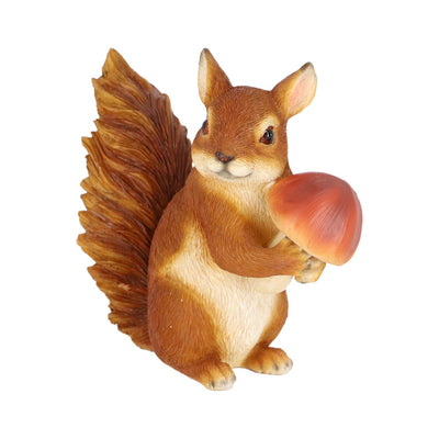 Esschert Design Esschert Eichhörnchen mit Steinpilzen