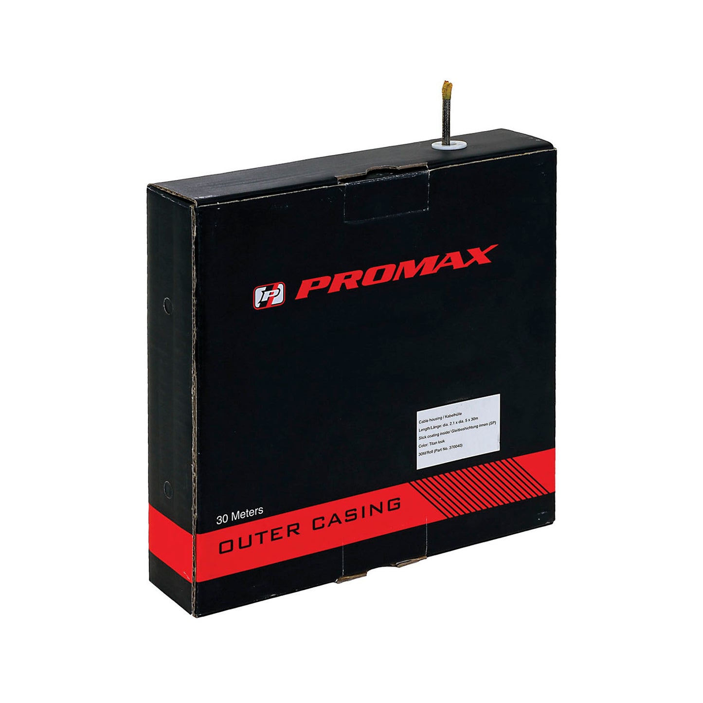 Pro Box Outdoor Cabel Beschleunigung Ø5mm 30 Meter schwarz