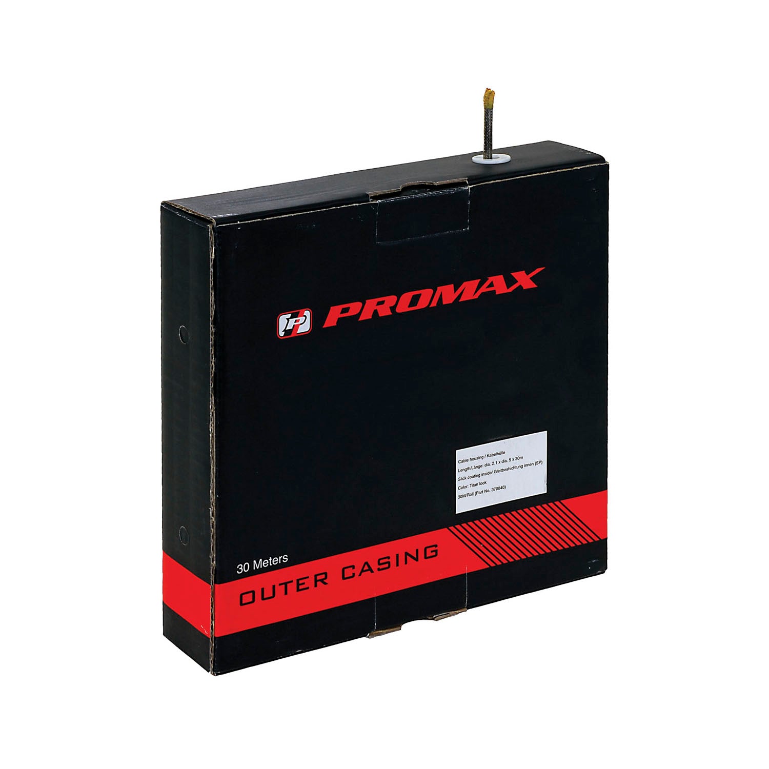 Pro Box Outdoor Cabel Beschleunigung Ø5mm 30 Meter schwarz